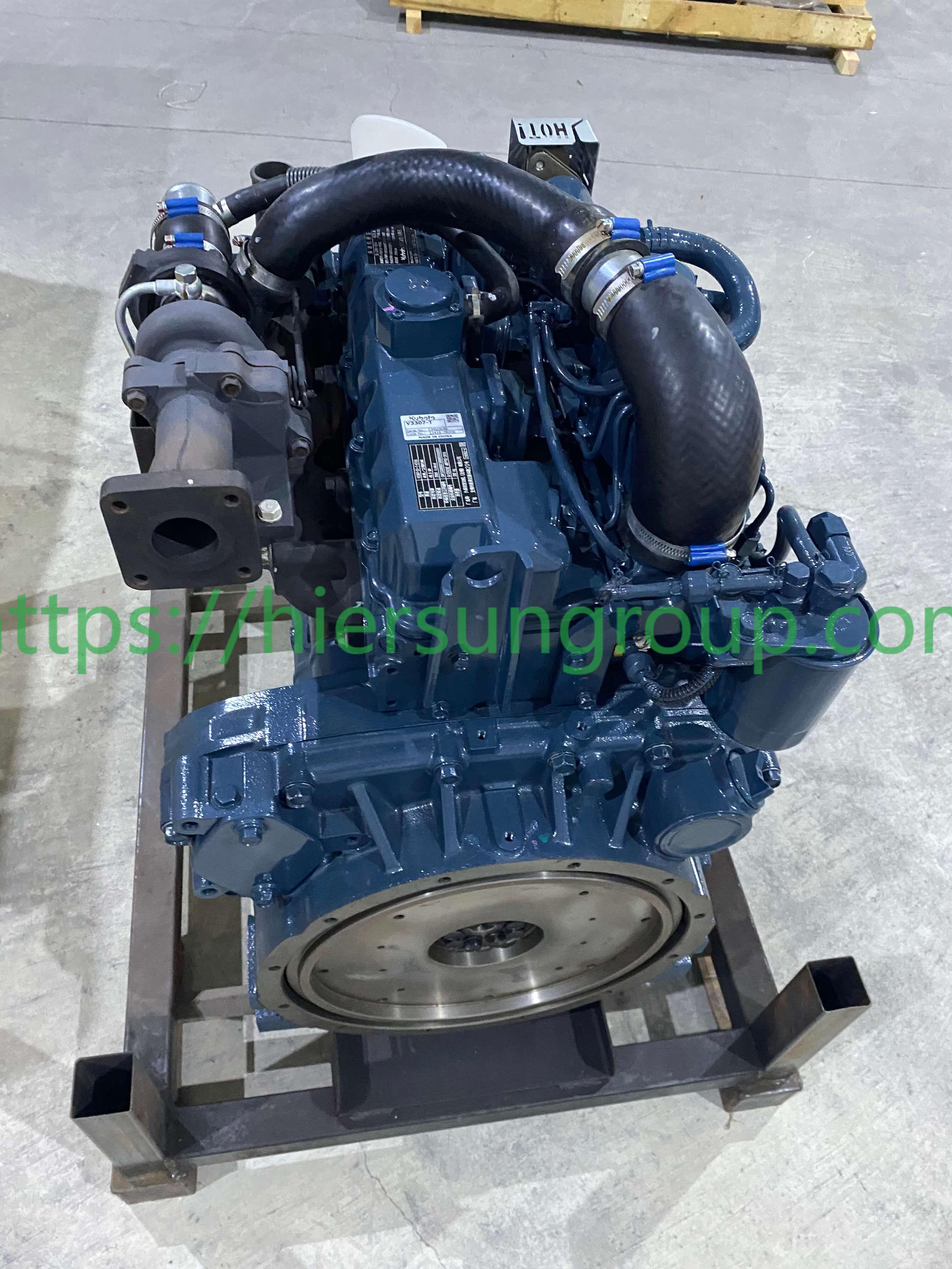 Промышленный Дизельный Двигатель Kubota V3307-DI-T 48.9KW/2000RPM